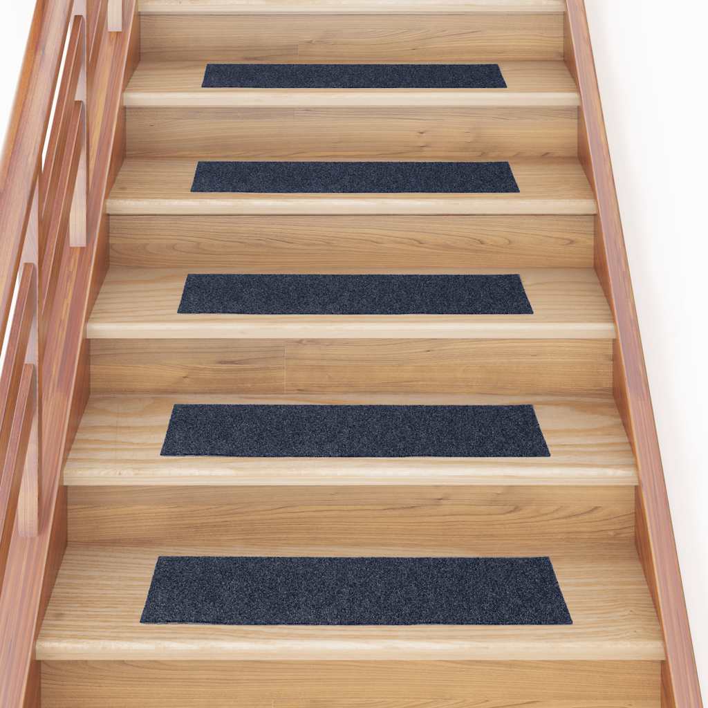 Self-Adhesive Stair Mats Rectangular 15 Pcs
