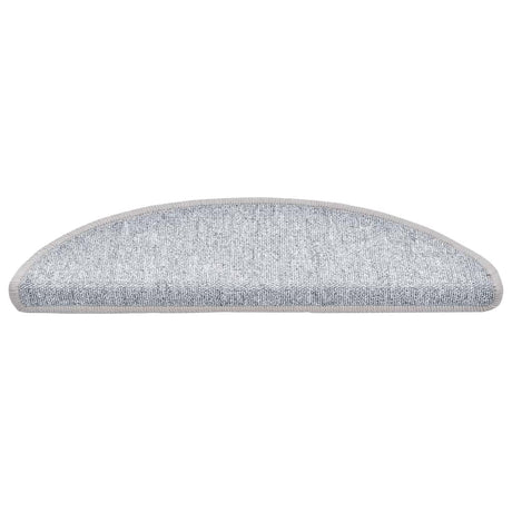 Stair Mats 30 Pcs Light Grey 56X17X3 Cm