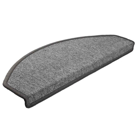 Stair Mats 30 Pcs Dark Grey 65X24X4 Cm