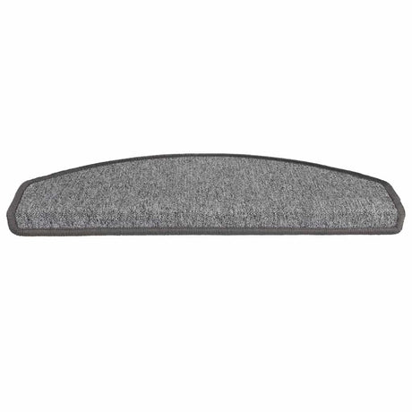 Stair Mats 30 Pcs Dark Grey 65X24X4 Cm