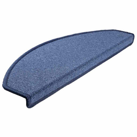 Stair Mats 30 Pcs Blue 65X24X4 Cm