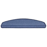 Stair Mats 30 Pcs Blue 65X24X4 Cm