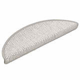 Stair Mats Self-Adhesive Sisal-Look 30 Pcs