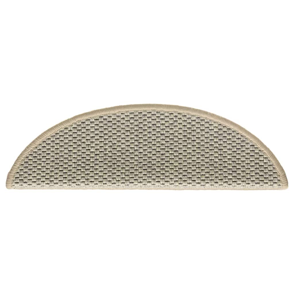 Stair Mats Self-Adhesive Sisal-Look 30 Pcs