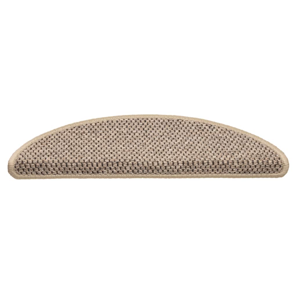 Stair Mats Self-Adhesive Sisal-Look 30 Pcs