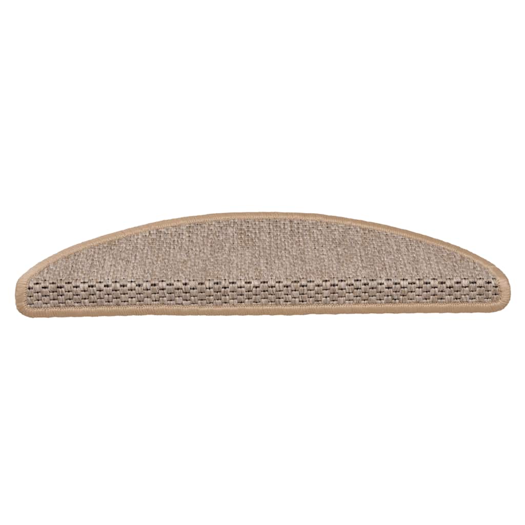 Stair Mats Self-Adhesive Sisal-Look 30 Pcs