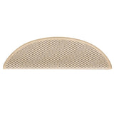 Stair Mats Self-Adhesive Sisal-Look 30 Pcs