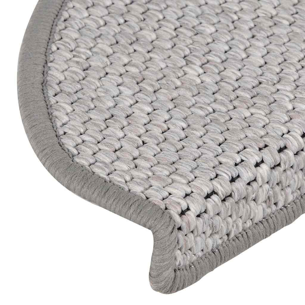 Stair Mats Self-Adhesive Sisal-Look 30 Pcs