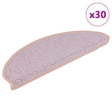 Stair Mats Self-Adhesive Sisal-Look 30 Pcs