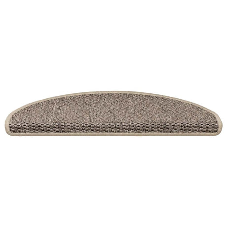 Stair Mats Self-Adhesive Sisal-Look 30 Pcs