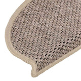 Stair Mats Self-Adhesive Sisal-Look 30 Pcs
