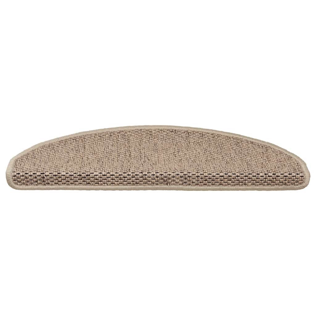 Stair Mats Self-Adhesive Sisal-Look 30 Pcs