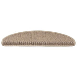 Stair Mats Self-Adhesive Sisal-Look 30 Pcs