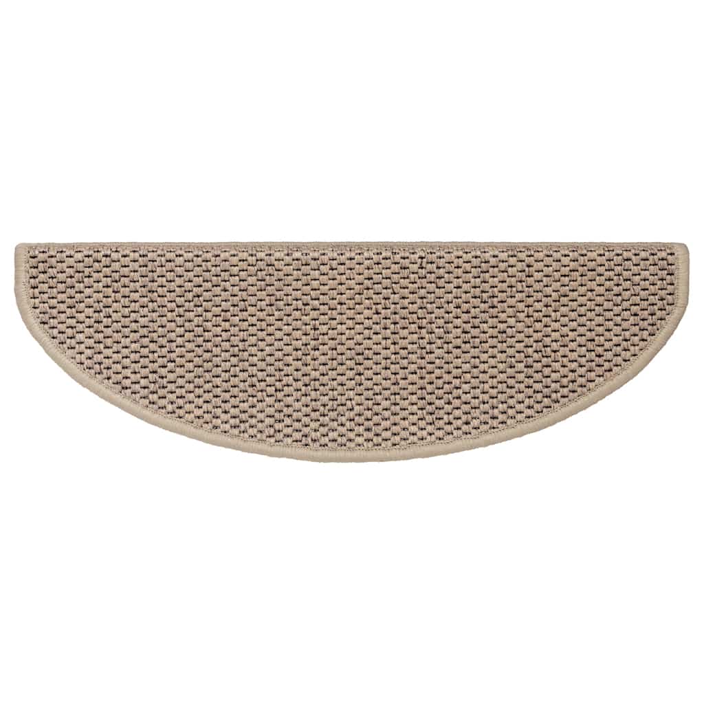 Stair Mats Self-Adhesive Sisal-Look 30 Pcs