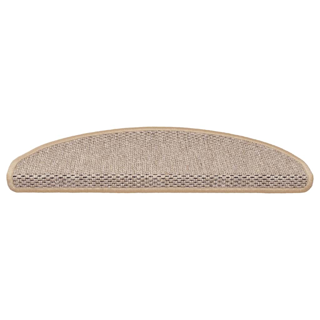 Stair Mats Self-Adhesive Sisal-Look 30 Pcs