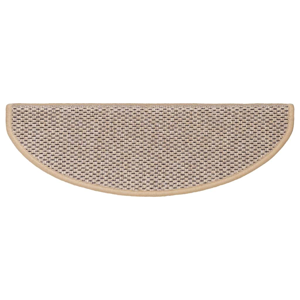Stair Mats Self-Adhesive Sisal-Look 30 Pcs