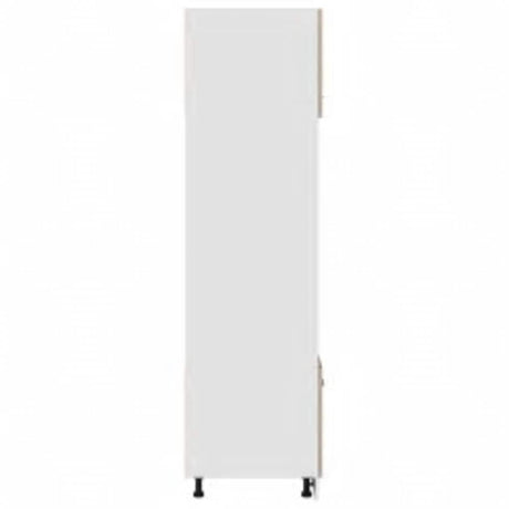 Microwave Cabinet Lyon Sonoma Oak 60X57X207 Cm Engineered Wood