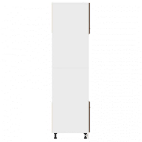 Microwave Cabinet Lyon Brown Oak 60X57X207 Cm Engineered Wood