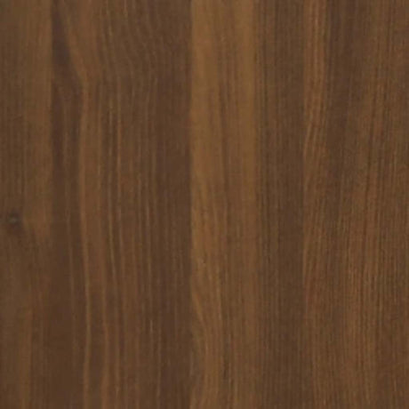 Microwave Cabinet Lyon Brown Oak 60X57X207 Cm Engineered Wood