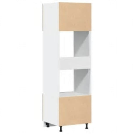 Microwave Cabinet Lyon Old Wood 60X57X207 Cm Engineered Wood