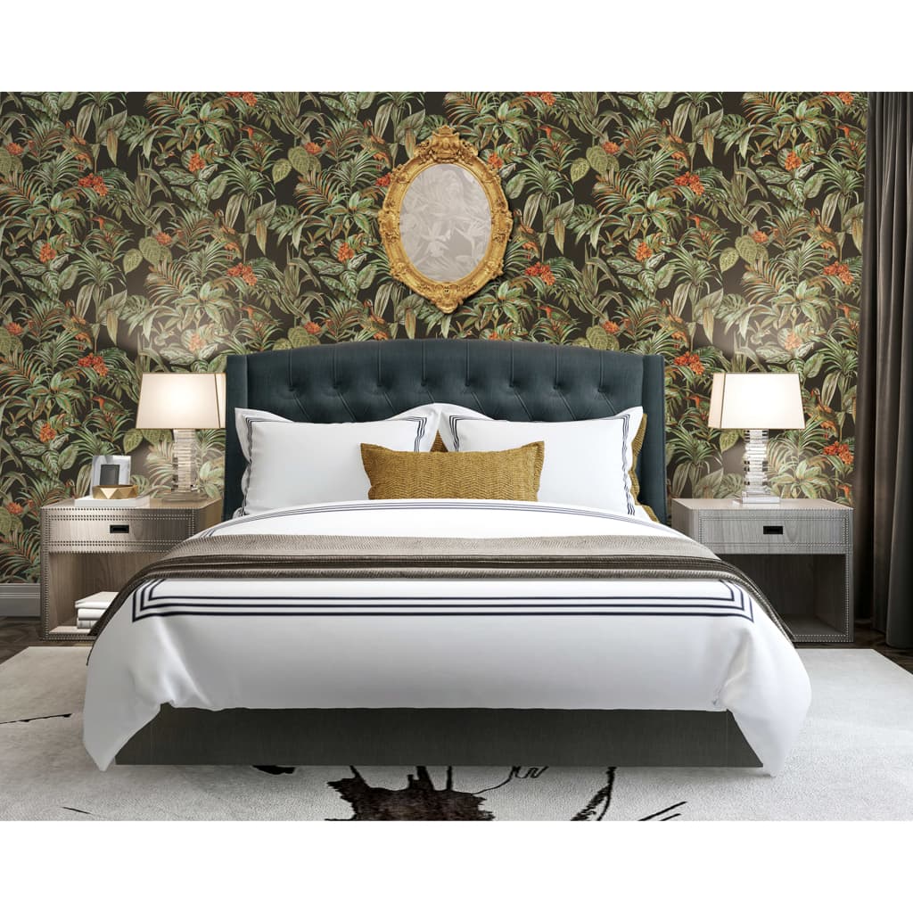 Dutch Wallcoverings Wallpaper Bird-Of-Paradise