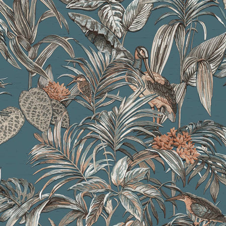 Dutch Wallcoverings Wallpaper Bird-Of-Paradise