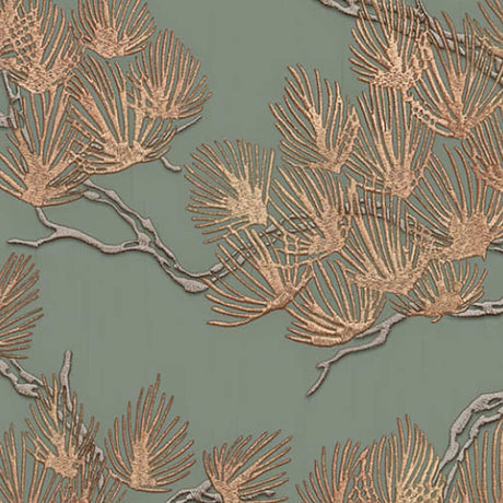 Dutch Wallcoverings Wallpaper Pine Tree