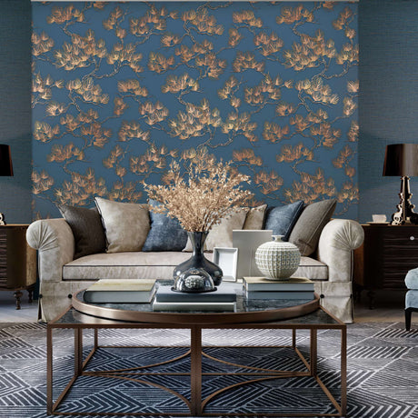 Dutch Wallcoverings Wallpaper Pine Tree
