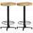 Bar Stools 2 pcs 66 cm Solid Mango Wood