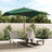 Garden Parasol with Wooden Pole Terracotta 300x300x273 cm