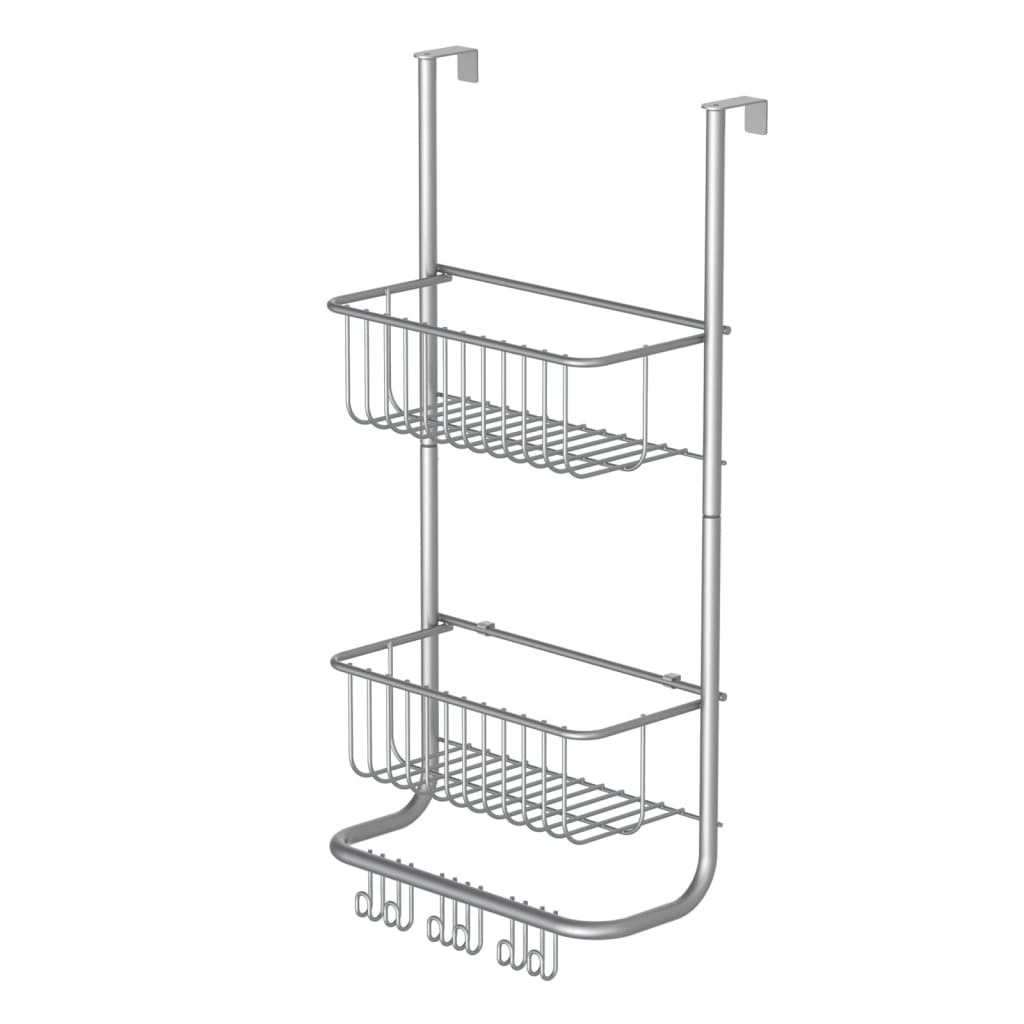 Eisl Wall-Mounted Shelf Matt Silver 30.5X13X62 Cm