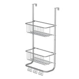 Eisl Wall-Mounted Shelf Matt Silver 30.5X13X62 Cm