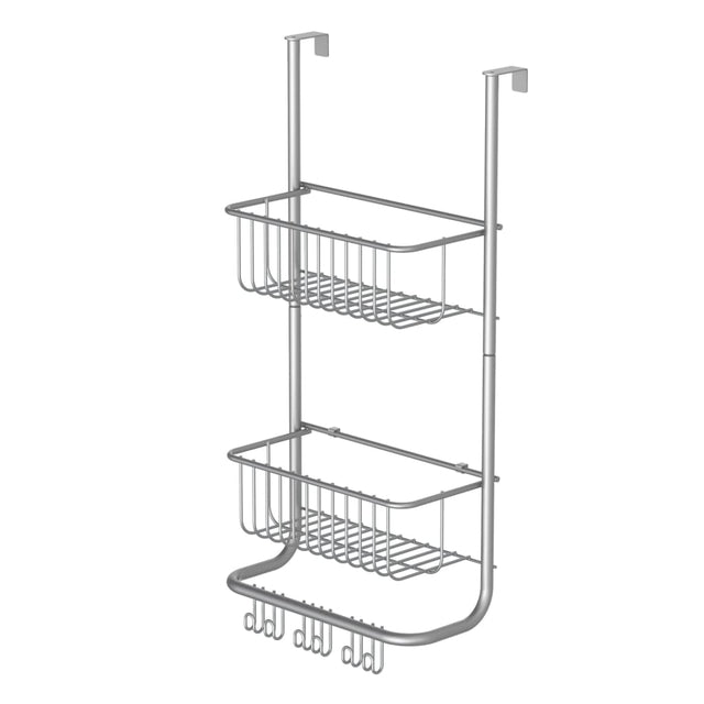Eisl Wall-Mounted Shelf Matt Silver 30.5X13X62 Cm