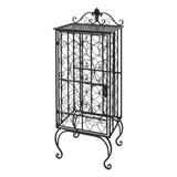 Wine Rack for 28 Bottles Metal