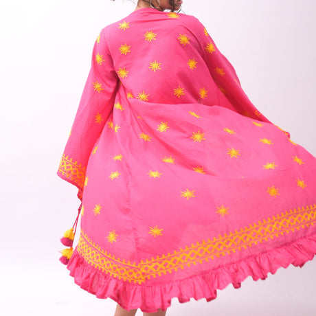 Serene Shores Two-Piece Pink Dress - Breathing Soul