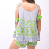 Mindful Relaxation Moments Two-Piece Top and Shorts - Breathing Soul