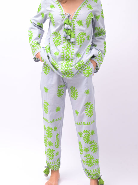 Relaxation Mode Two-Piece Set: Your New Favorite Holiday Outfit - Breathing Soul