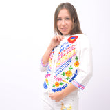 Blissful Escape Handmade Embroidery Blazer - Breathing Soul