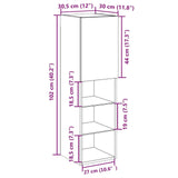 Led Tv Cabinet 30,5X30X102 Cm Engineered Wood