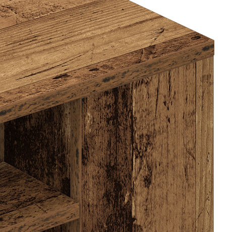 Tv Cabinet Old Wood Engineered Wood 100 X 30 X 26.5 Cm Tv Cabinet