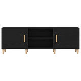 Tv Stand - Black Oak, 150X30X50 Cm, Made Of Engineered Wood