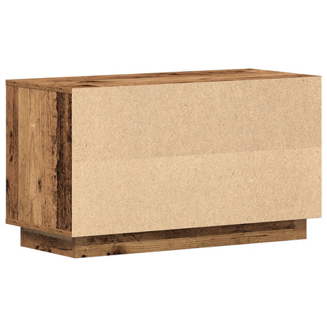 Tv Cabinet Old Wood 80X35X45 Cm Engineered Wood