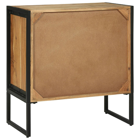 Sideboard 70X35X75 Cm Solid Wood Acacia