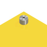 Kitchen Backsplash In Yellow - 80X50X0.6 Cm Tempered Glass