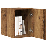 Wall Cabinet Old Wood 30X42.5X40 Cm Engineered Wood