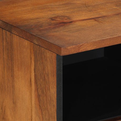 Tv Cabinet 70X33X46 Cm Solid Wood Mango