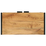 Sideboard 70X35X75 Cm Solid Wood Acacia