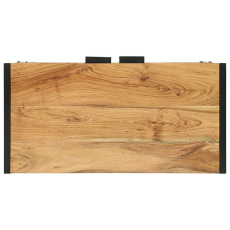 Sideboard 70X35X75 Cm Solid Wood Acacia