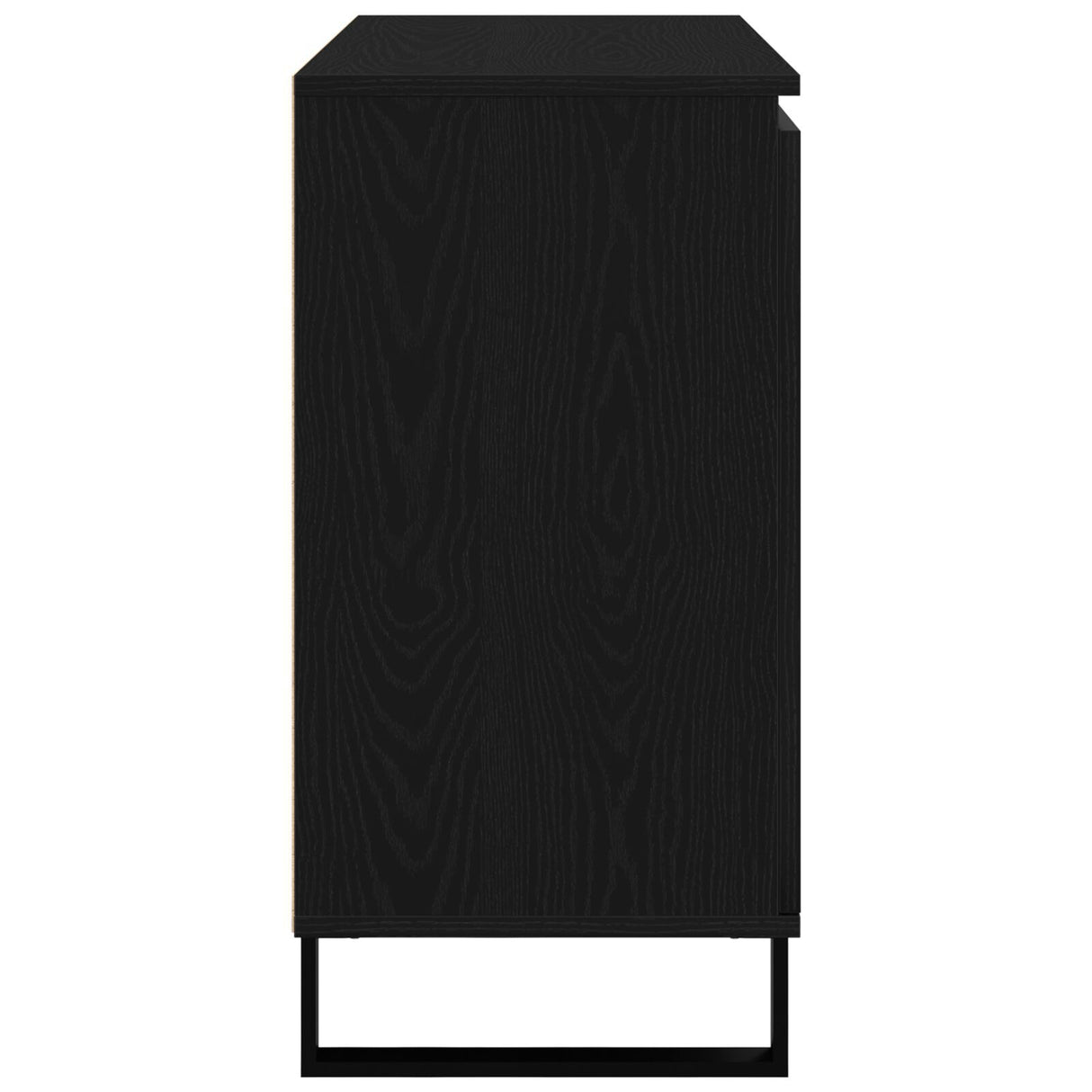 Sideboard Black Oak 104X35X70 Cm Engineered Wood