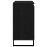 Sideboard Black Oak 104X35X70 Cm Engineered Wood